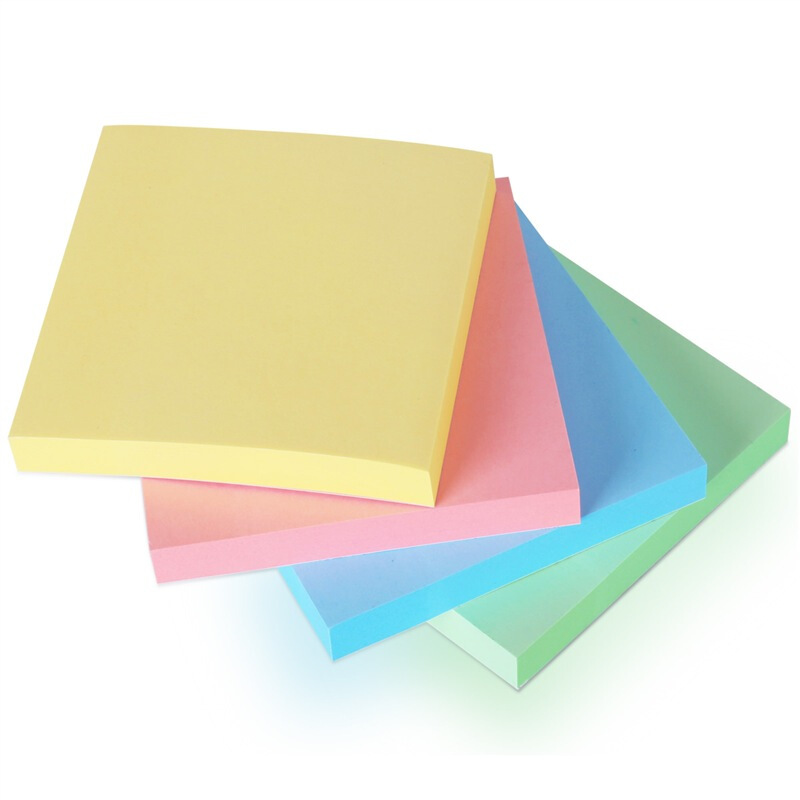 得力（deli） 7151 彩色系列百事貼/便簽紙 4色裝 76*76mm_http://bzsa.cn/img/images/C201902/1551159066574.jpg