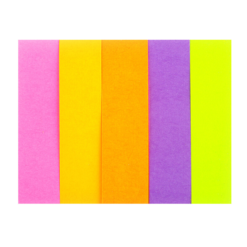 3M（Post-it） 670-5AN 熒光指示標(biāo)簽/報(bào)事貼/分頁標(biāo)簽 13×51mm 100張*5色/包_http://bzsa.cn/img/images/C201902/1551164102229.jpg