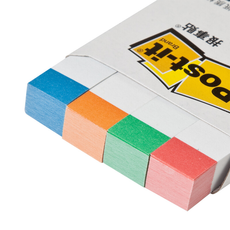 3M（Post-it） 550R 報(bào)事貼/指示標(biāo)簽/分頁(yè)標(biāo)簽 14×75mm 100張*4色/包_http://bzsa.cn/img/images/C201902/1551164921458.jpg