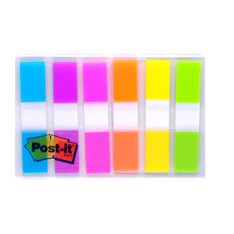 3M（Post-it） 683-9CF 透明抽取式指示標簽 12*44mm 10張*9色/包_http://bzsa.cn/img/images/C201902/1551167452736.jpg