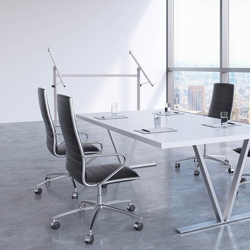 晨光（M&G） ADB98359 H型可調(diào)式白板架1200*560*1570mm_http://bzsa.cn/img/images/C201902/1551233038472.jpg