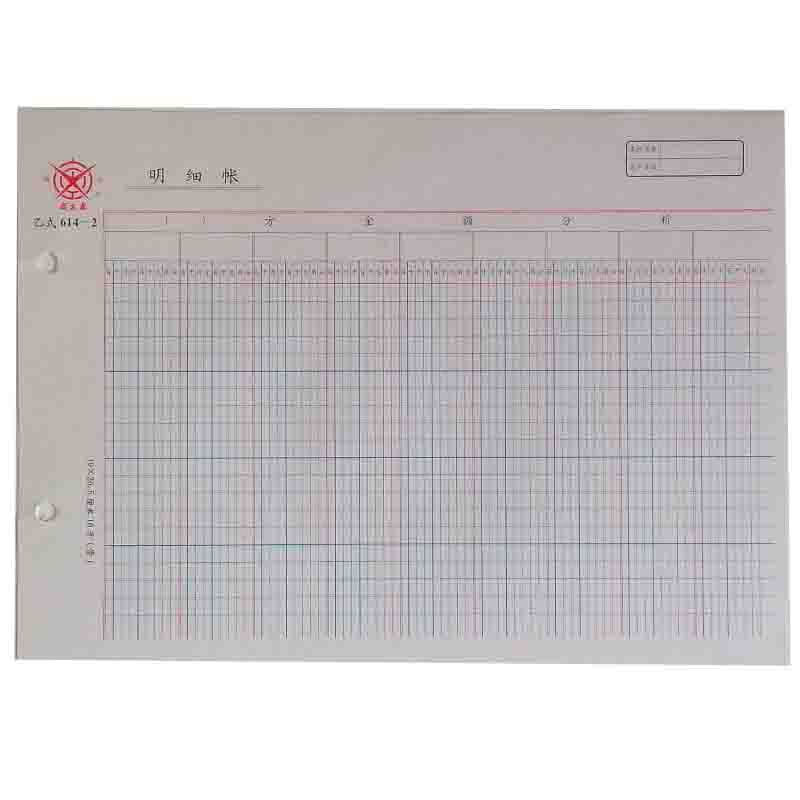 成文厚 乙式614-2 11欄多欄明細(xì)賬賬頁 16K 100頁/包_http://bzsa.cn/img/images/C201903/1551666096949.jpg