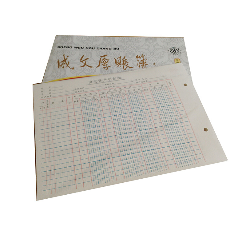 成文厚 528-1 固定資產(chǎn)明細賬賬頁 16K 100頁/包_http://bzsa.cn/img/images/C201903/1551667916914.jpg