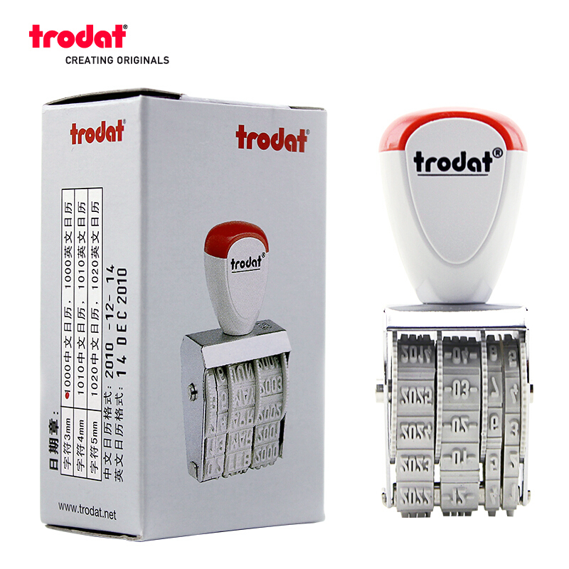 卓達(dá)（trodat） 1000 8位中文轉(zhuǎn)輪日期印章 字高3mm_http://bzsa.cn/img/images/C201903/1551772948355.jpg