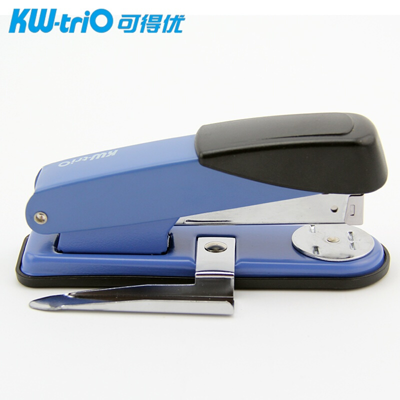 可得優(yōu)（KW-triO） 5526  12#訂書(shū)機(jī) 訂書(shū)器 附起釘器 顏色隨機(jī)_http://bzsa.cn/img/images/C201903/1551774394418.jpg