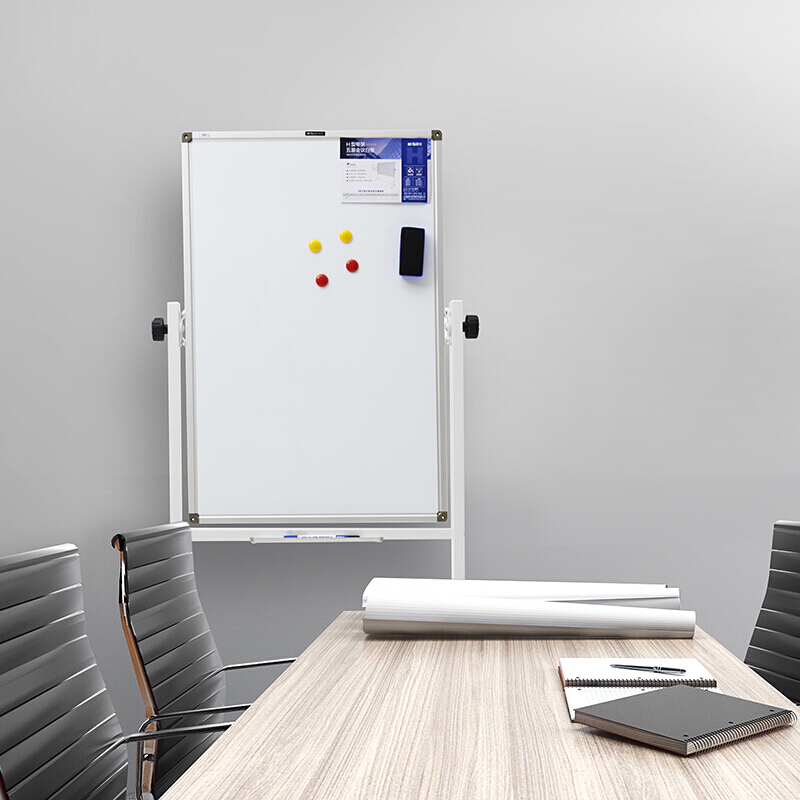 晨光（M&G） ADB98342H 易擦三角架白板 單面白600*900mm 雙面白_http://bzsa.cn/img/images/C201903/1551854525555.jpg