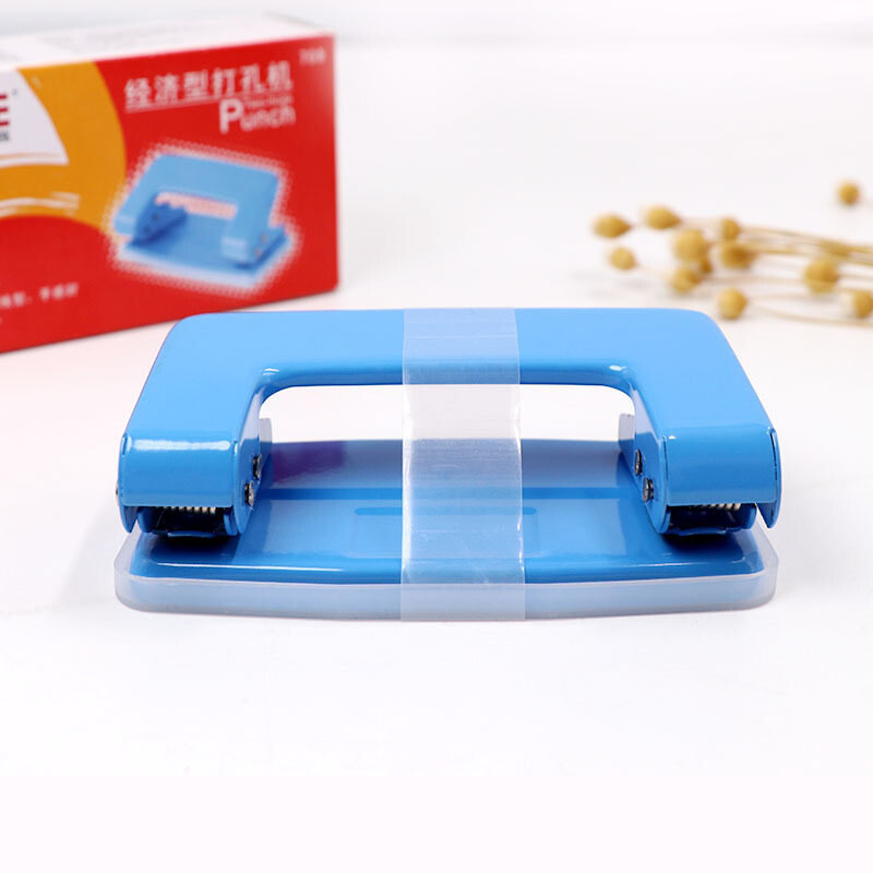 益而高（Eagle） 837 二孔打孔機(jī) 辦公型打孔器帶刻度(藍(lán)色)_http://bzsa.cn/img/images/C201903/1552009274620.jpg