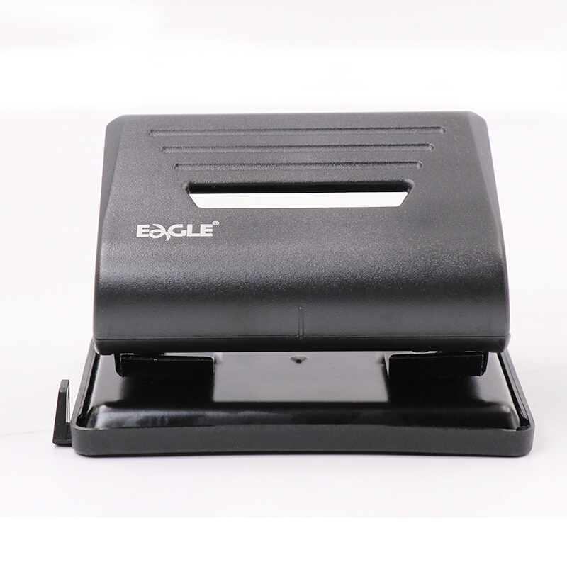益而高（Eagle） 837 二孔打孔機 辦公型打孔器帶刻度(黑色)_http://bzsa.cn/img/images/C201903/1552009344749.jpg