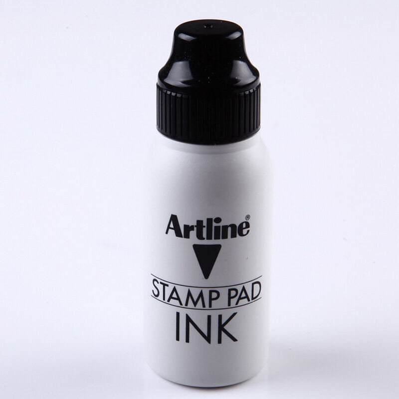 旗牌（Artline） 雅麗ESA-2N 辦公印臺(tái)補(bǔ)充印油50ml(黑色)_http://bzsa.cn/img/images/C201903/1552013009895.jpg