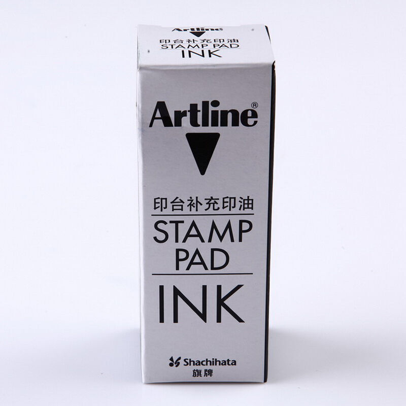旗牌（Artline） 雅麗ESA-2N 辦公印臺(tái)補(bǔ)充印油50ml(黑色)_http://bzsa.cn/img/images/C201903/1552013009915.jpg
