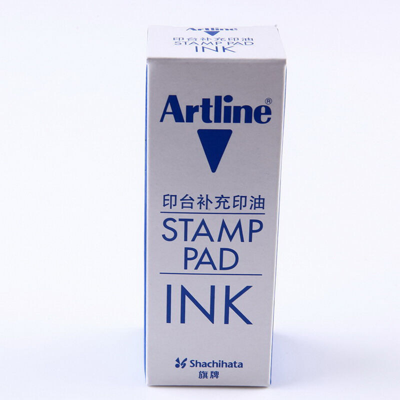旗牌（Artline） 雅麗ESA-2N 辦公印臺補(bǔ)充印油50ml(藍(lán)色)_http://bzsa.cn/img/images/C201903/1552013074402.jpg