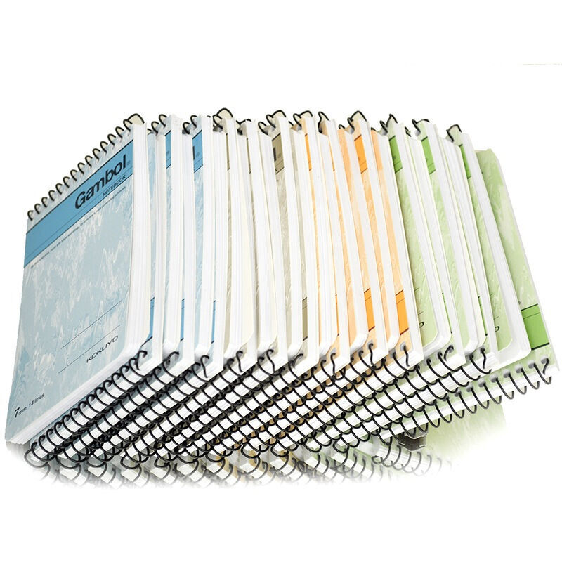 渡邊（Gambol） SA7506 螺旋豎翻筆記本 A7/50頁 24本/包 (本)_http://bzsa.cn/img/images/C201903/1552284213919.jpg