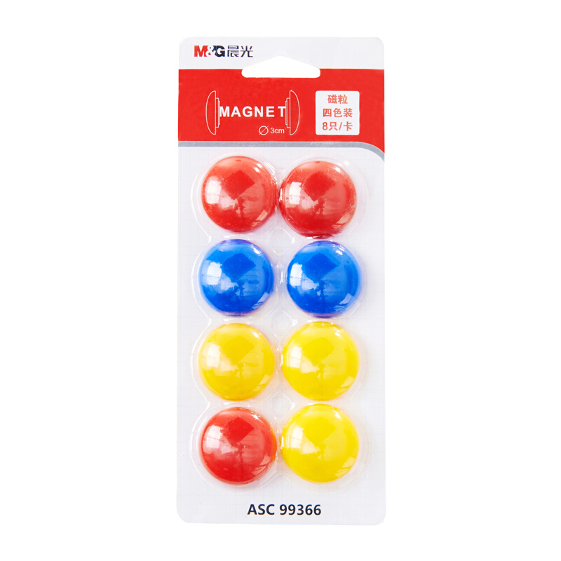 晨光（M&G） ASC99366 白板寫(xiě)字板磁粒/磁扣 28mm_http://bzsa.cn/img/images/C201903/1552381314924.jpg