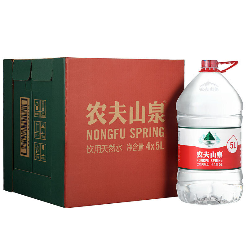 農(nóng)夫山泉（NONGFU SPRING） 5L 飲用天然水 4桶 整箱_http://bzsa.cn/img/images/C201903/1552382172521.jpg