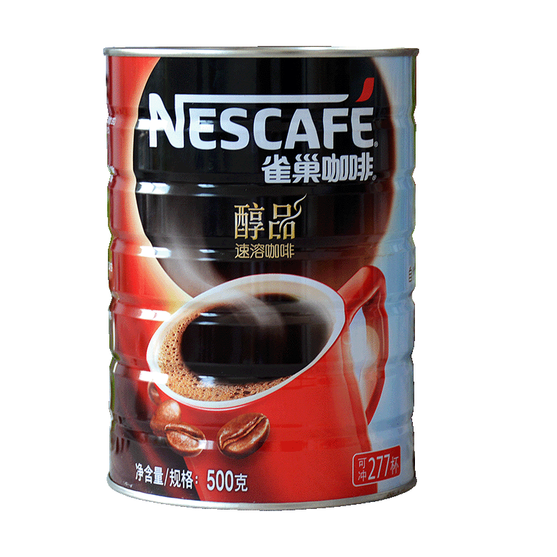 雀巢（Nestle） 500g 咖啡醇品黑咖啡罐裝 _http://bzsa.cn/img/images/C201903/1552456299436.png