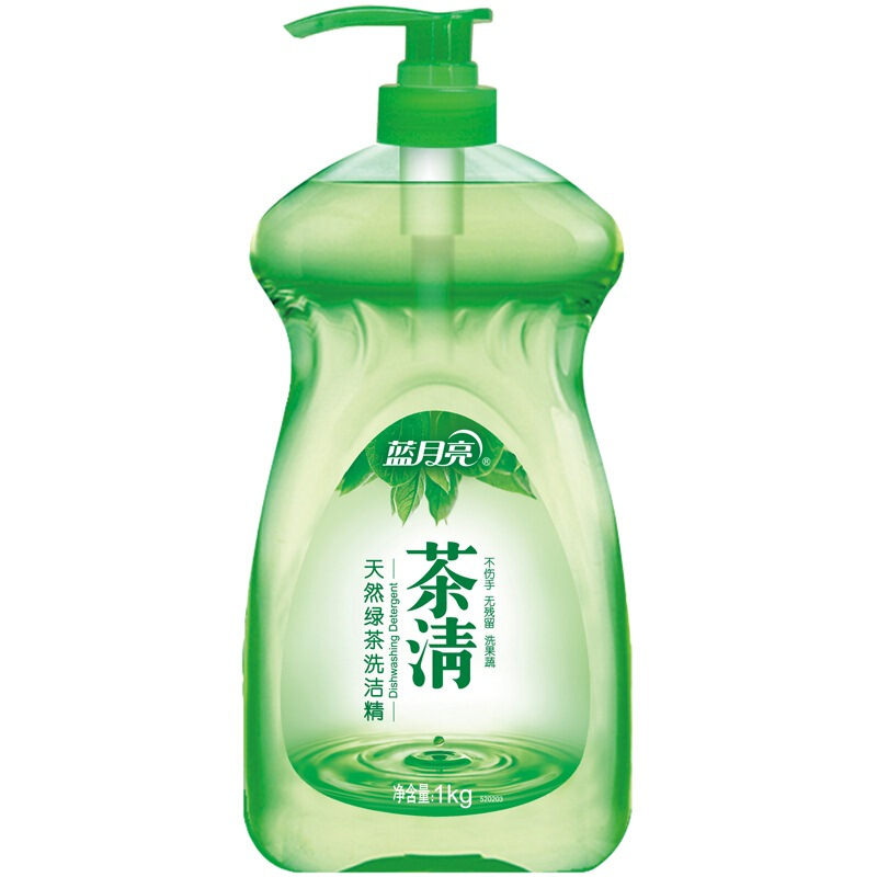 藍(lán)月亮  茶清 天然綠茶洗潔精1kg_http://bzsa.cn/img/images/C201904/1556255669385.jpg