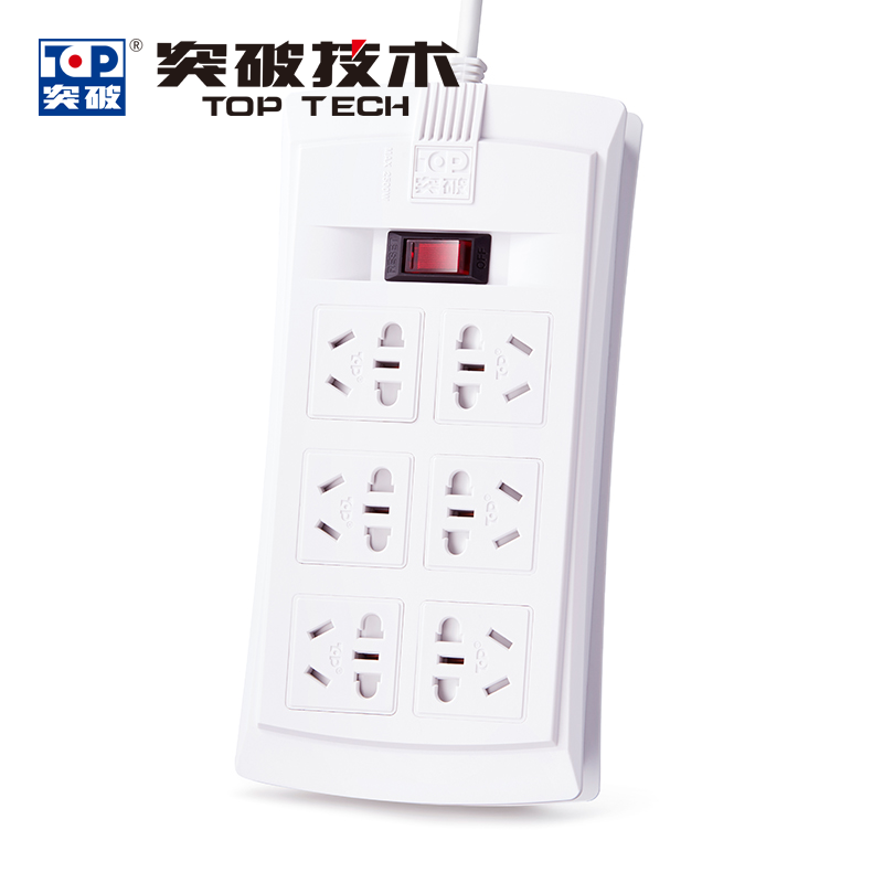 突破 D1K62(原TZ-C162)*6位總控*過載保護(hù)、保護(hù)門*新國標(biāo)插座 (3米)_http://bzsa.cn/img/images/C201906/1561018034842.png