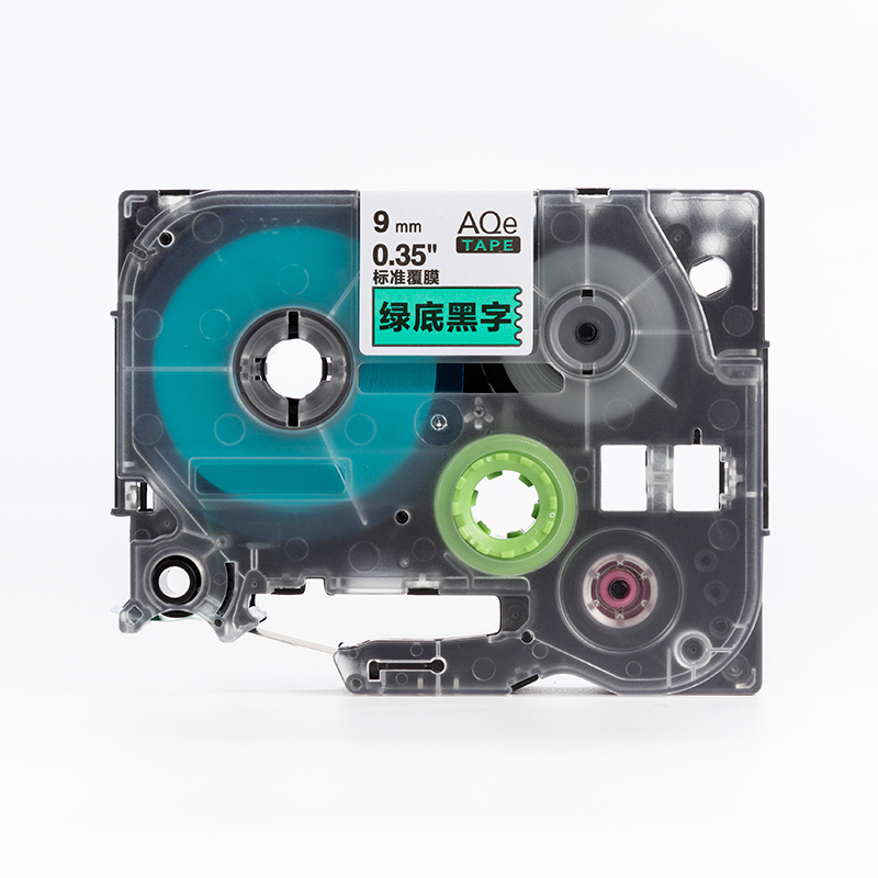 愛墨 AQe-641（18mm）標準覆膜標簽打印機色帶  白底黑字_http://bzsa.cn/img/images/C201907/1564102988890.jpg