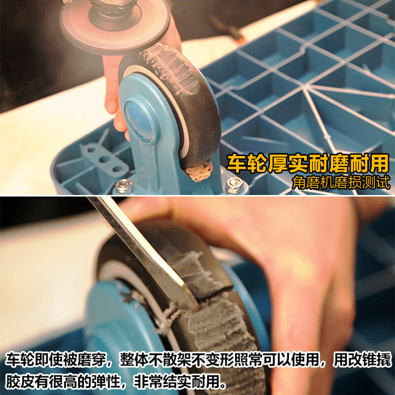  平板車(chē)小推車(chē) 60*90cm 承重約700斤 C7056_http://bzsa.cn/img/images/C201909/1569484702045.jpg