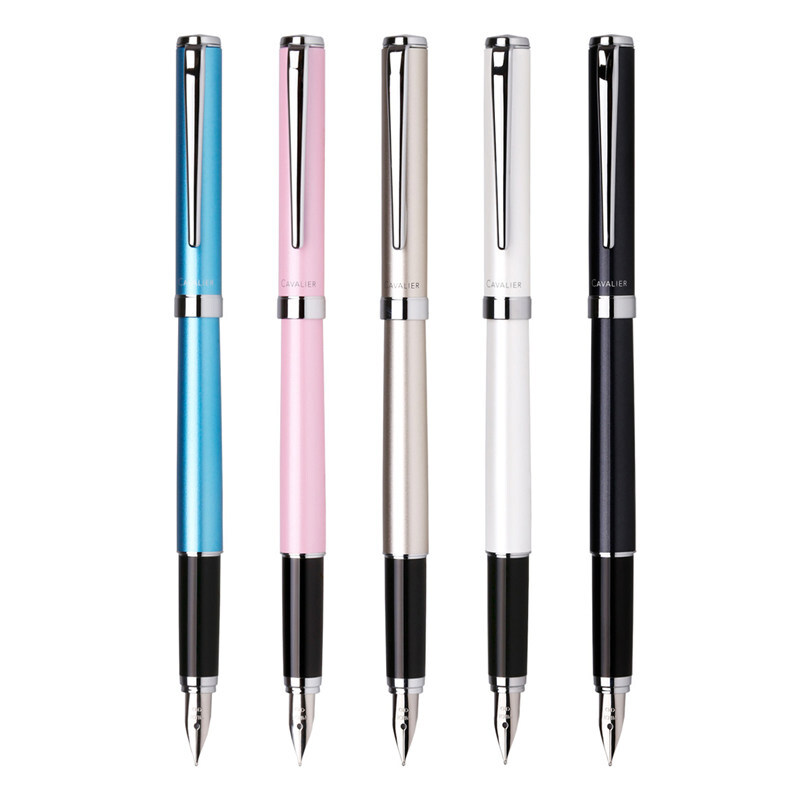 百樂(lè)（PILOT）FCAN3SRCGDF-I30B-ZH  Cavalier卡佛里亞鋼筆墨水套裝禮盒成人學(xué)生書寫練字送禮 (M尖/粉色)_http://bzsa.cn/img/images/C201910/1571020770751.jpg