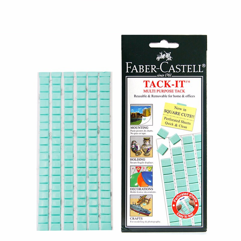 輝柏嘉（Faber-Castell) 粘土免釘藍(lán)白雙面膠泥寶貼無痕膠照片墻膠黏土模型工具膠 藍(lán)色款75克_http://bzsa.cn/img/images/C201910/1571206925228.jpg