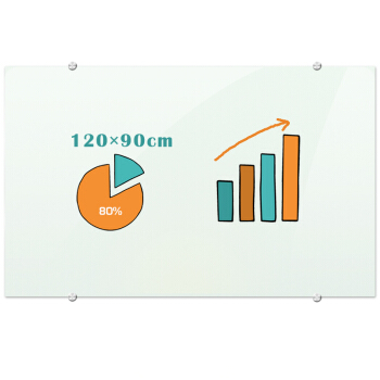 京旭 90*120cm磁性鋼化玻璃白板 抗劃書寫順暢會議寫字板_http://bzsa.cn/img/images/C201911/1574997064725.jpg