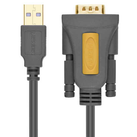 綠聯(lián)（UGREEN） USB轉(zhuǎn)RS232串口線 USB轉(zhuǎn)DB9針公頭轉(zhuǎn)接線 2米20222_http://bzsa.cn/img/images/C201911/1574999311318.jpg