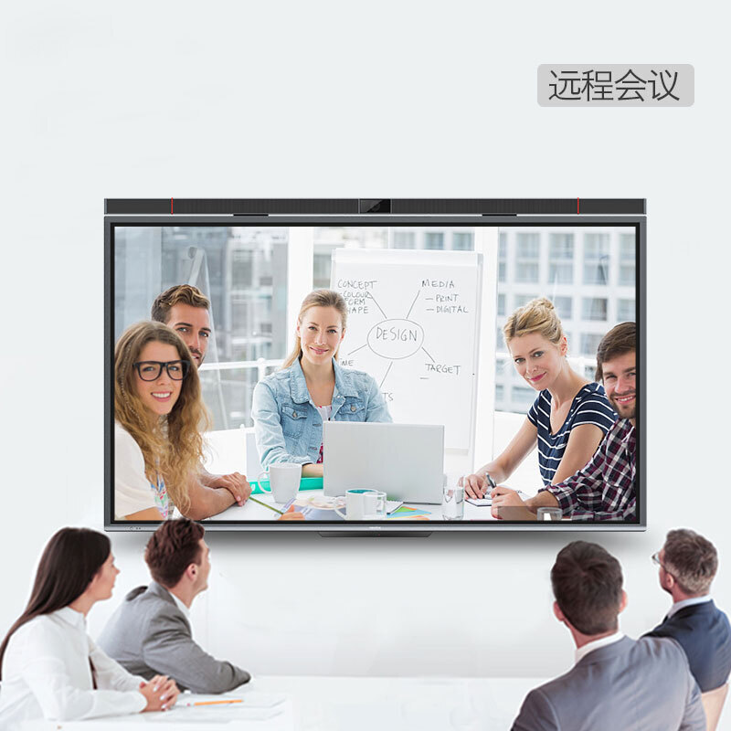 鴻合newline會議平板極系列 86英寸4K視頻會議大屏解決方案一體機(jī) TT-8619PTC 86英寸 4K_http://bzsa.cn/img/images/C201912/1576121011962.jpg
