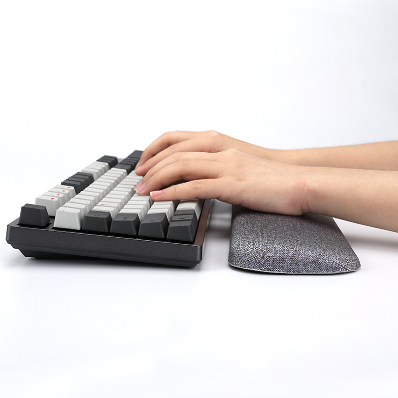 鐳拓（ Rantopad ）TOTO PRO記憶棉鍵盤托 護(hù)腕托 鎖邊手托(銀河灰)_http://bzsa.cn/img/images/C202007/1593748382926.jpg
