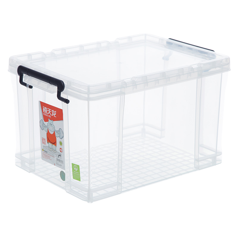 禧天龍Citylong 塑料收納箱整理箱中號(hào)透明抗壓加厚玩具儲(chǔ)物箱31L 6070_http://bzsa.cn/img/images/C202007/1594006229324.jpg