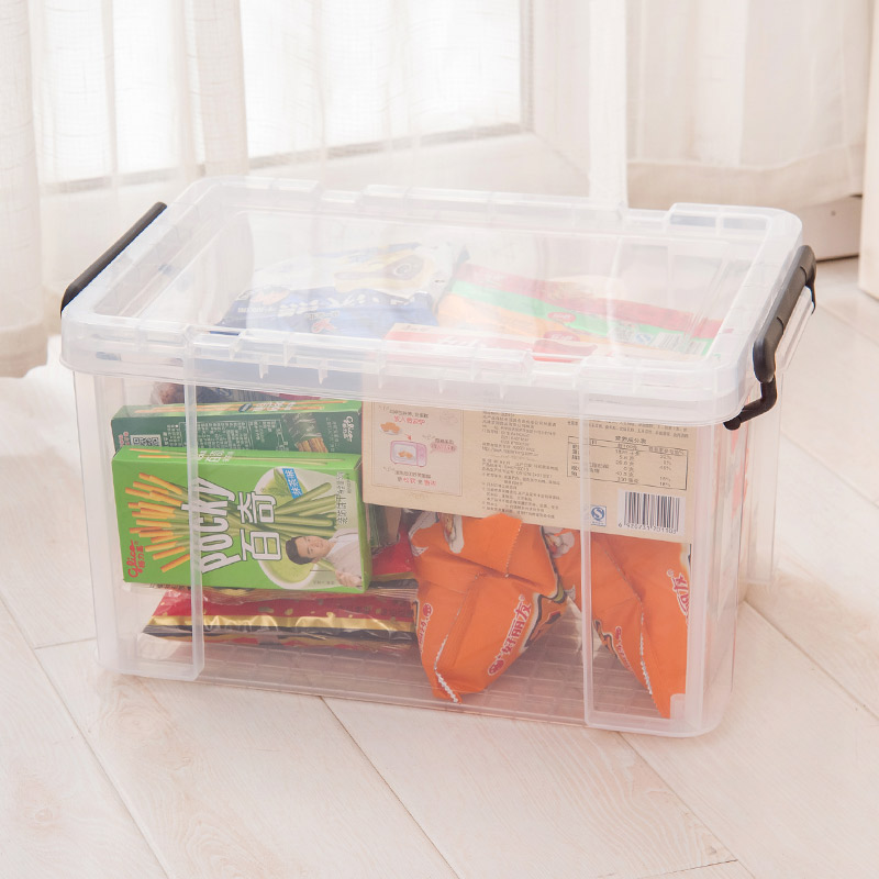 禧天龍Citylong 塑料收納箱整理箱中號(hào)透明抗壓加厚玩具儲(chǔ)物箱31L 6070_http://bzsa.cn/img/images/C202007/1594006231442.jpg