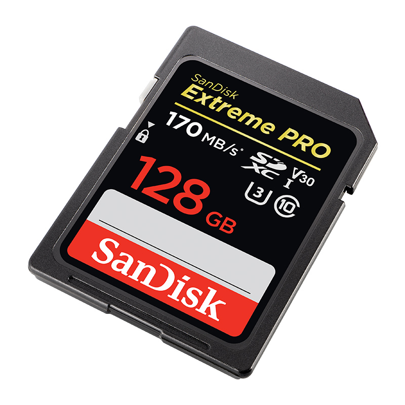 閃迪（SanDisk） 128GB SD存儲卡 讀速170MB/s U3 C10 V30 4K至尊超極速版_http://bzsa.cn/img/images/C202007/1594279425057.jpg