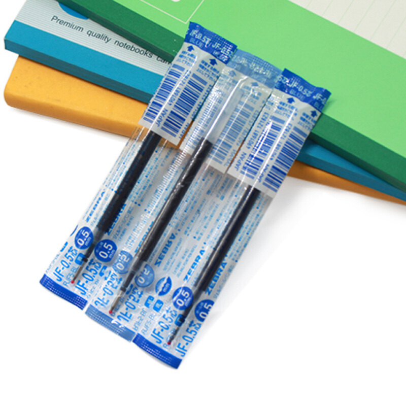 斑馬（ZEBRA）0.5mm按動中性筆芯 RJF5-BL/10支裝(藍(lán)色筆芯)_http://bzsa.cn/img/images/C202007/1594368586724.jpg