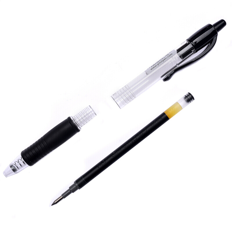百樂(lè)（PILOT）BL-G2-5-B 按動(dòng)中性筆啫喱筆 簽字筆0.5mm 12支/盒 (黑色) _http://bzsa.cn/img/images/C202007/1594869775446.jpg