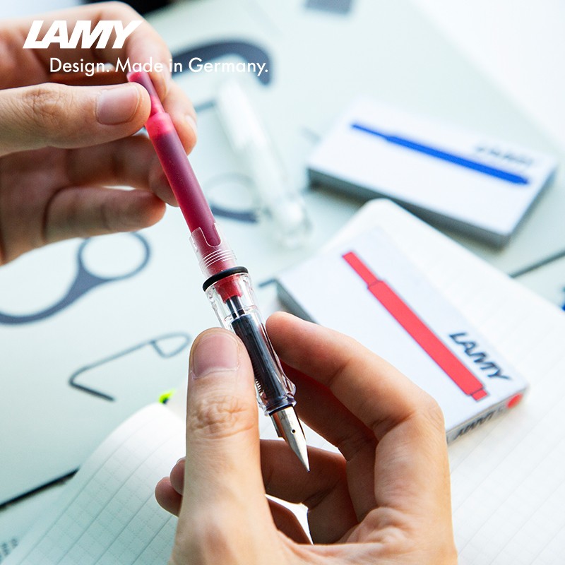 凌美（LAMY）墨水筆一次性水芯(紅色)_http://bzsa.cn/img/images/C202007/1595555284586.jpg