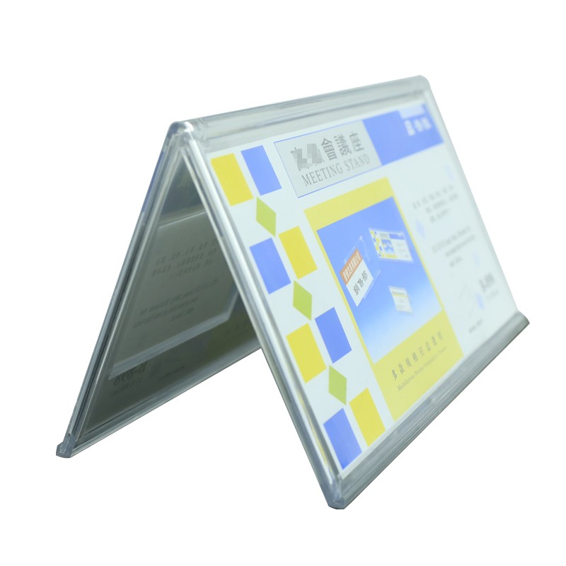 普雅 B-891 V型三角會(huì)議展示牌桌牌席位卡 內(nèi)徑5.5*9cm_http://bzsa.cn/img/images/C202008/1596435875070.jpg