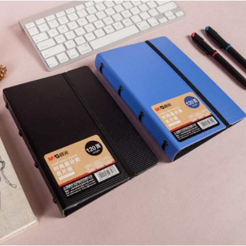 晨光（M&G） ADM92922 時(shí)尚易分類名片冊(cè)120頁（黑色）_http://bzsa.cn/img/images/C202008/1598317205375.jpg