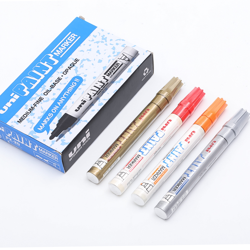 三菱（uni） PX-20 中字油漆筆 2.0mm 1支裝（黃色）_http://bzsa.cn/img/images/C202008/1598333038245.jpg