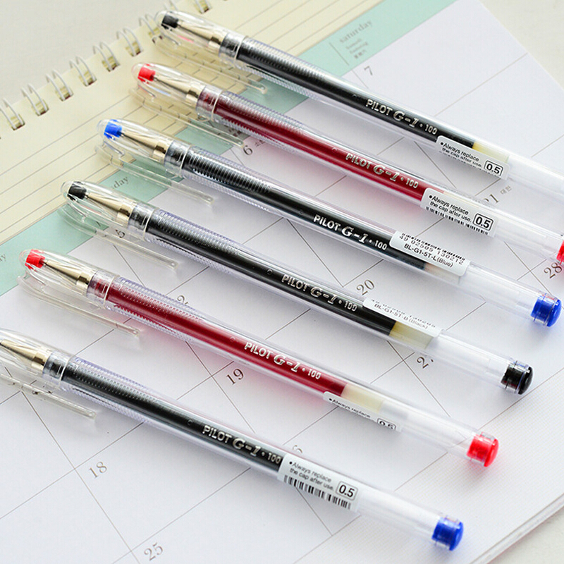 百樂（PILOT）BL-G1-5T 子彈頭中性筆啫喱筆 簽字筆0.5mm/12支裝（藍(lán)色）_http://bzsa.cn/img/images/C202009/1598929487467.jpg