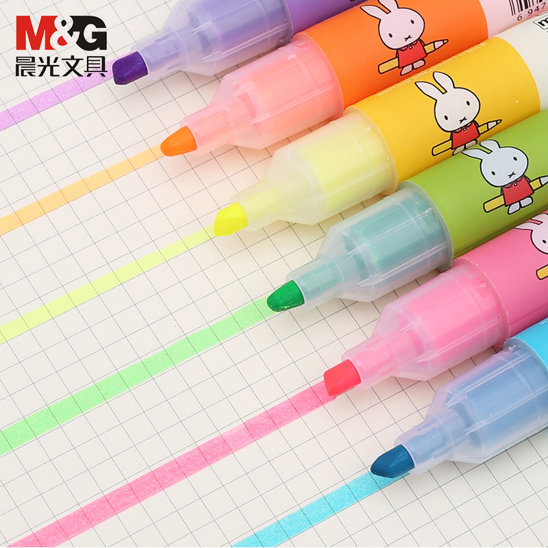 晨光（M&G） MF5301 單支裝 米菲香味熒光筆 12支/盒_http://bzsa.cn/img/images/C202009/1599444789266.jpg