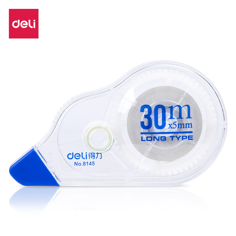 得力（deli） 8145 超長耐用修正帶 30m