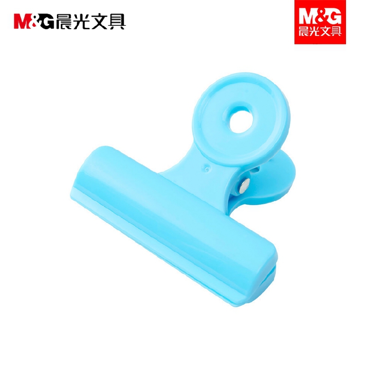 晨光（M&G） ABS92751 彩色塑膠票夾票據(jù)夾 64mm 5只袋 _http://bzsa.cn/img/images/C202009/1600147316721.jpg