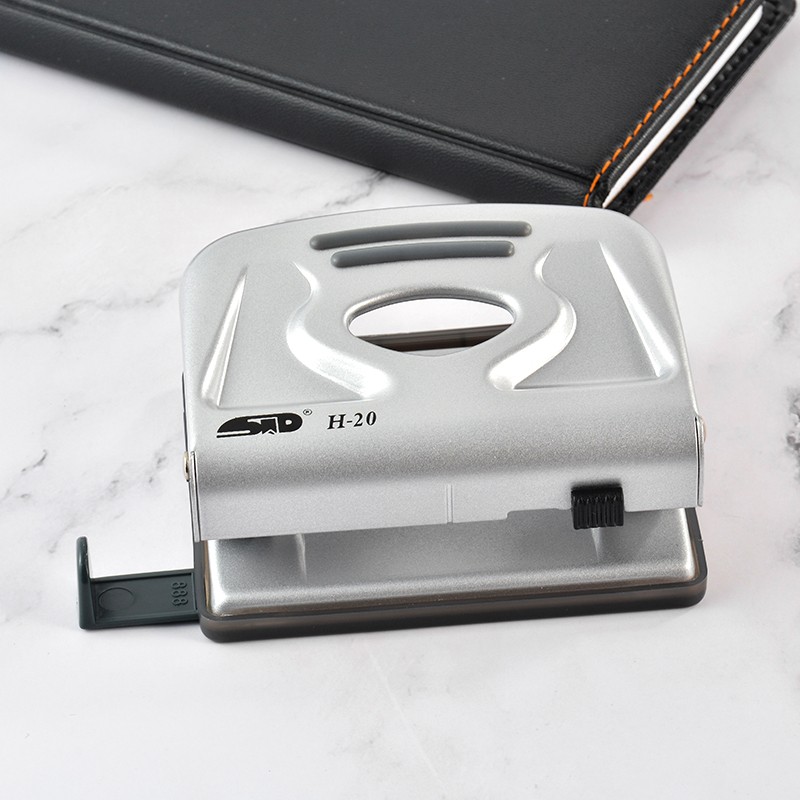 旗文（STD） H-20 金屬兩孔打孔機(jī)器孔打機(jī) 可打20張_http://bzsa.cn/img/images/C202009/1600233401854.jpg