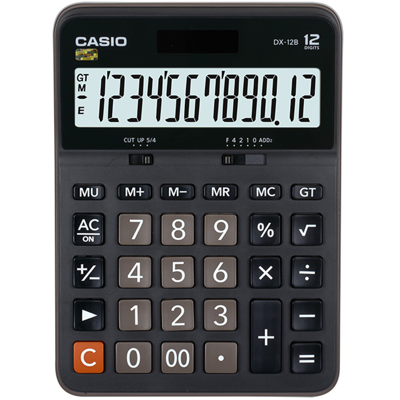卡西歐（CASIO） DX-12B 商務(wù)計算器 大型機 黑色 DX-12S升級款_http://bzsa.cn/img/images/C202009/1600671375095.jpg