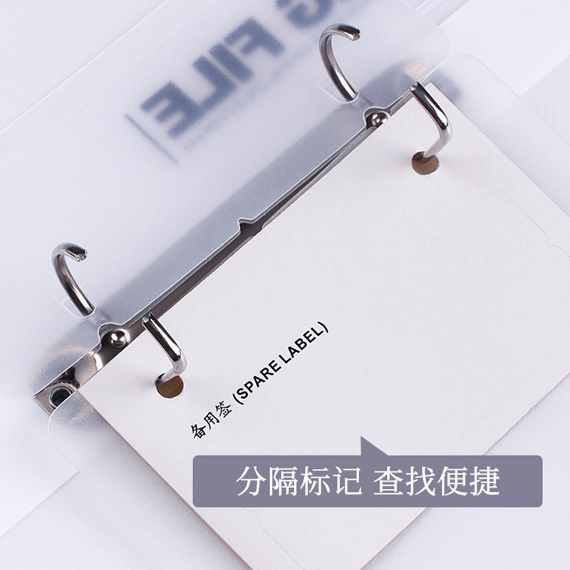 得力（deli） PE110-T A4打孔透明文件夾 半透明色_http://bzsa.cn/img/images/C202009/1600852318217.jpg