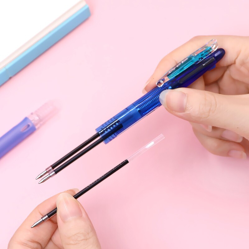 斑馬牌 (ZEBRA)三色圓珠筆 0.7mm子彈頭按壓多功能原子筆B3A5_http://bzsa.cn/img/images/C202109/1631955303522.jpg