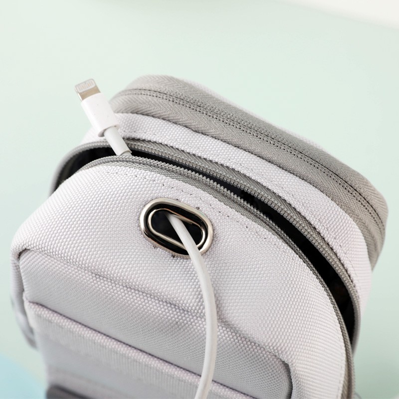 國譽（KOKUYO）學生文具袋手機站立式滌綸筆袋 淺灰 大號90*75(+20)*175mm WSG-PC173LM_http://bzsa.cn/img/images/C202110/1634280074775.jpg