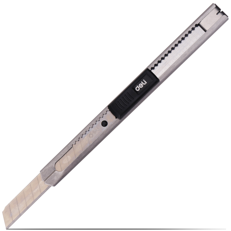 得力（deli） 2058 金屬小號美工刀 碳鋼材質_http://bzsa.cn/img/images/C202111/1636002516399.jpg