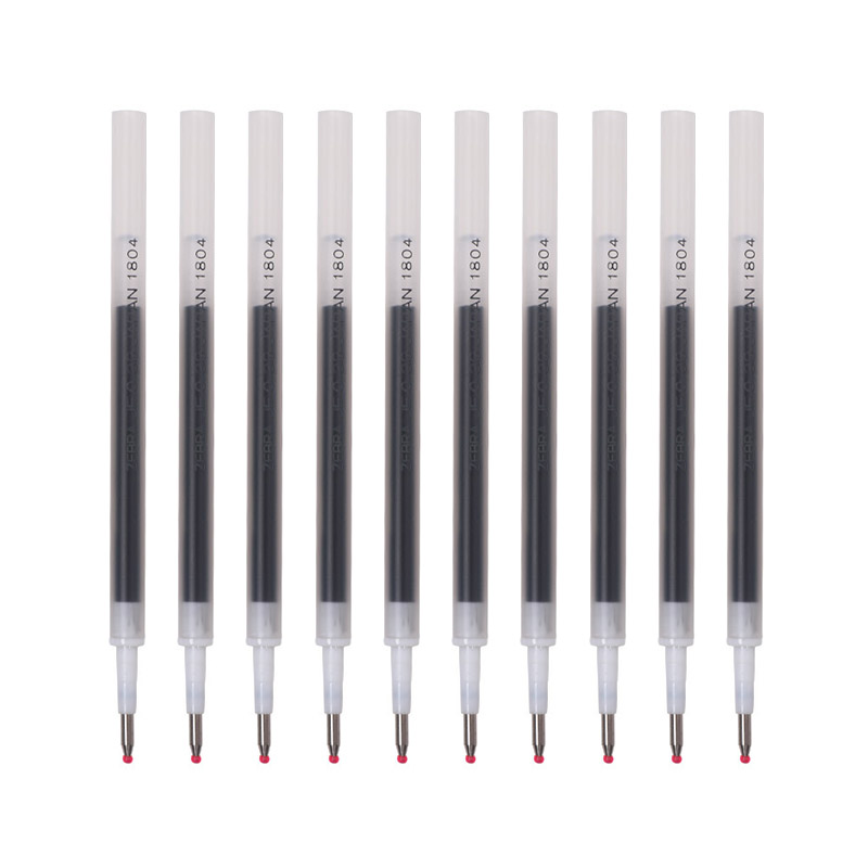 斑馬牌（ZEBRA）中性筆替芯JF-0.38芯 RJF38 黑色 10支裝