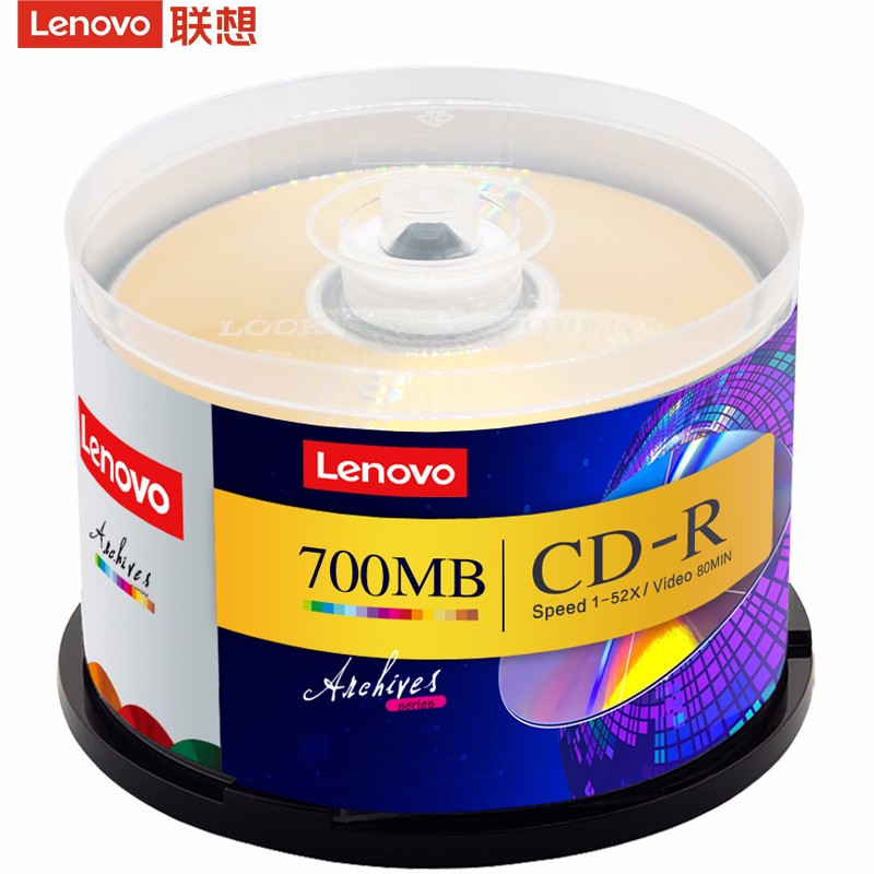 聯(lián)想（Lenovo）CD-R 光盤 52速700MB 桶裝50片_http://bzsa.cn/img/images/C202203/1648457406609.jpg